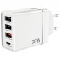 Verbatim USB Wall Charger 30W, White